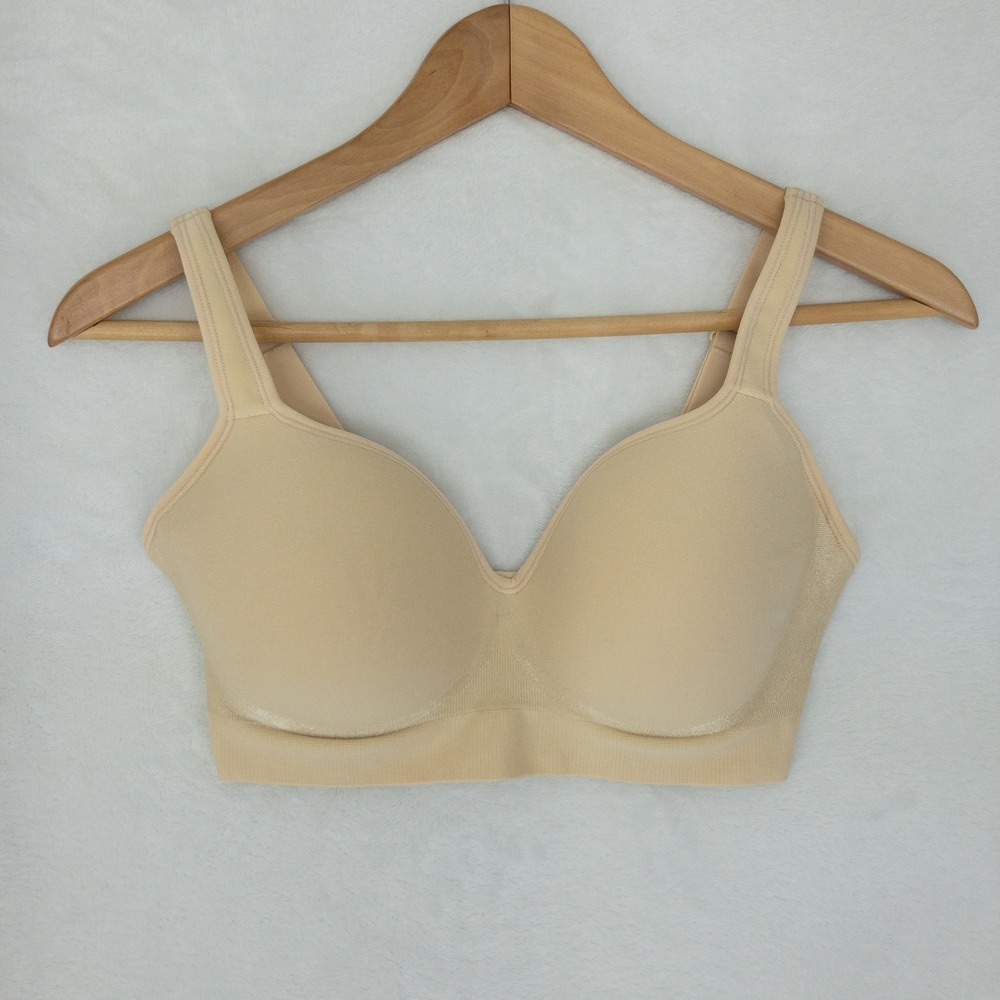 Shapermint Essentials Sweetheart Wireless Contour Bra Womens S Beige Neutral